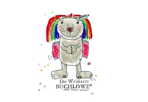 Logo: Weimarer Buchlöwe Logo: Weimarer Buchlöwe