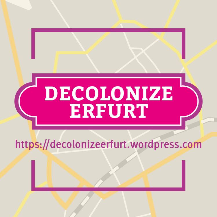 Decolonize Erfurt - Banner