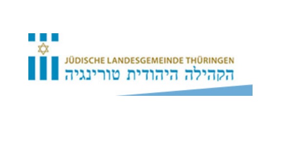 Logo: "Jüdische Landesgemeinde Türingen" Logo: "Jüdische Landesgemeinde Türingen"