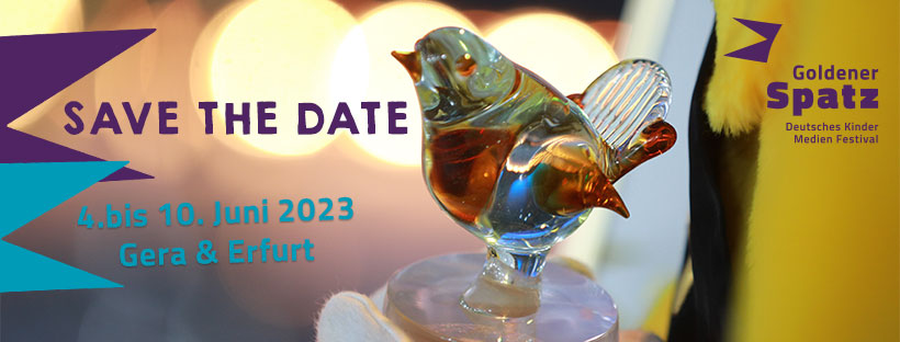 Banner: Goldener Spatz 2023 Banner: Goldener Spatz 2023