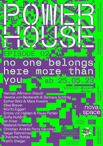 Plakat: POWER HOUSE Episode 2 (Grafik: Adrian Palko/Marc Wöhner) Plakat: POWER HOUSE Episode 2 (Grafik: Adrian Palko/Marc Wöhner)