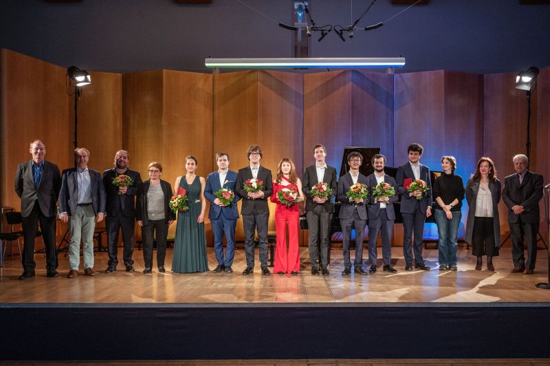 Preisträger*innen des 9. Internationalen Joseph Joachim Kammermusikwettbewerbs (Foto: Thomas Müller)