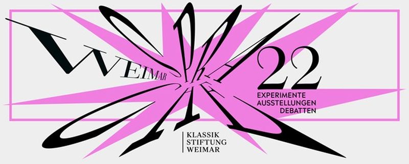 Banner: Klassik Stiftung Weimar, Themenjahr "Sprache" 2022