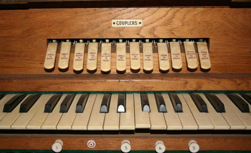 Orgel-Tastatur (Symbolbild; Pixabay.com)
