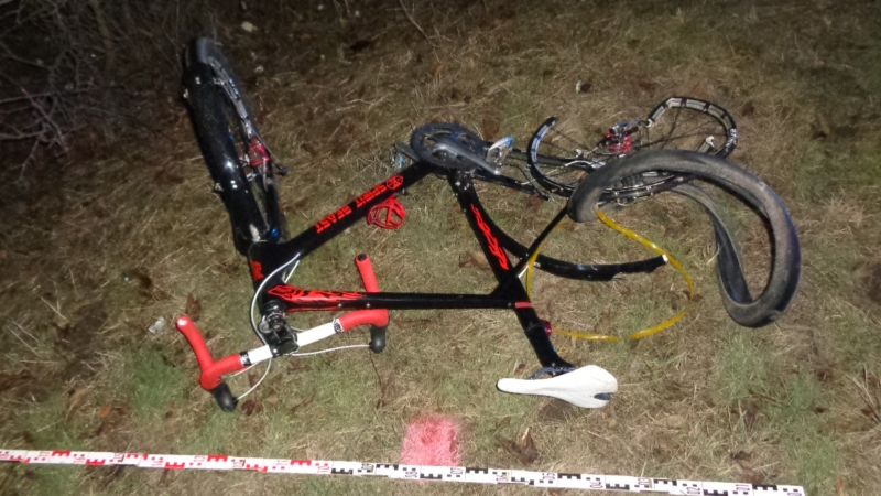 Zerstörtes Fahrrad (Quelle: Landespolizeiinspektion Jena)