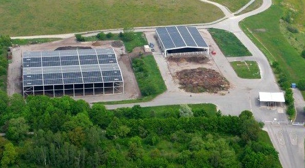 Kompostanlage Umpferstedt, Foto: Stadtwirtschaft Weimar Kompostanlage Umpferstedt, Foto: Stadtwirtschaft Weimar