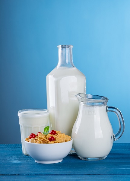 Müsli und Milchgläser (Symbolbild; Pixabay.com) Müsli und Milchgläser (Symbolbild; Pixabay.com)