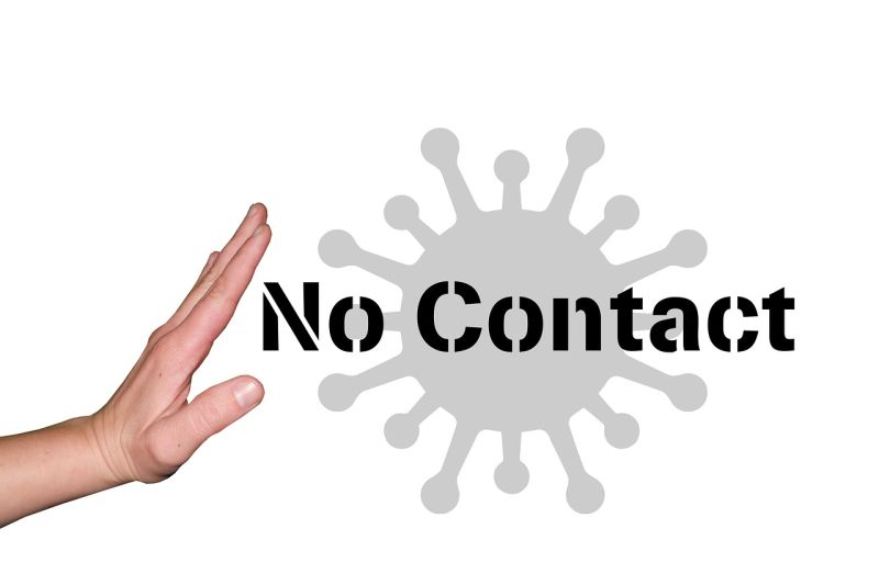 Kontaktbeschränkung (Symbolbild; Pixabay.com)