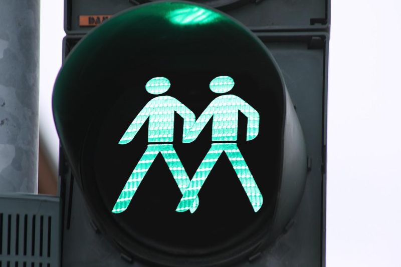 Queeres Ampelpärchen (Symbolbild; Pixabay.com)